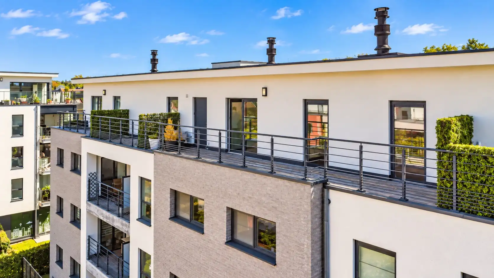 LICHTRIJKE PENTHOUSE MET 2 PANORAMISCHE TERRASSEN ! foto 15