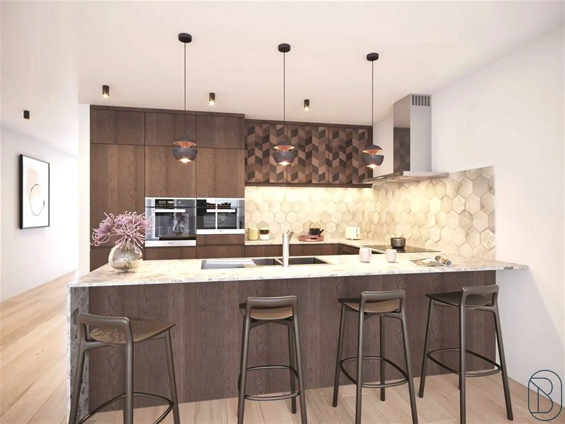Luxe-app. met zuidgerichte terrassen, pal in het centrum! foto 9