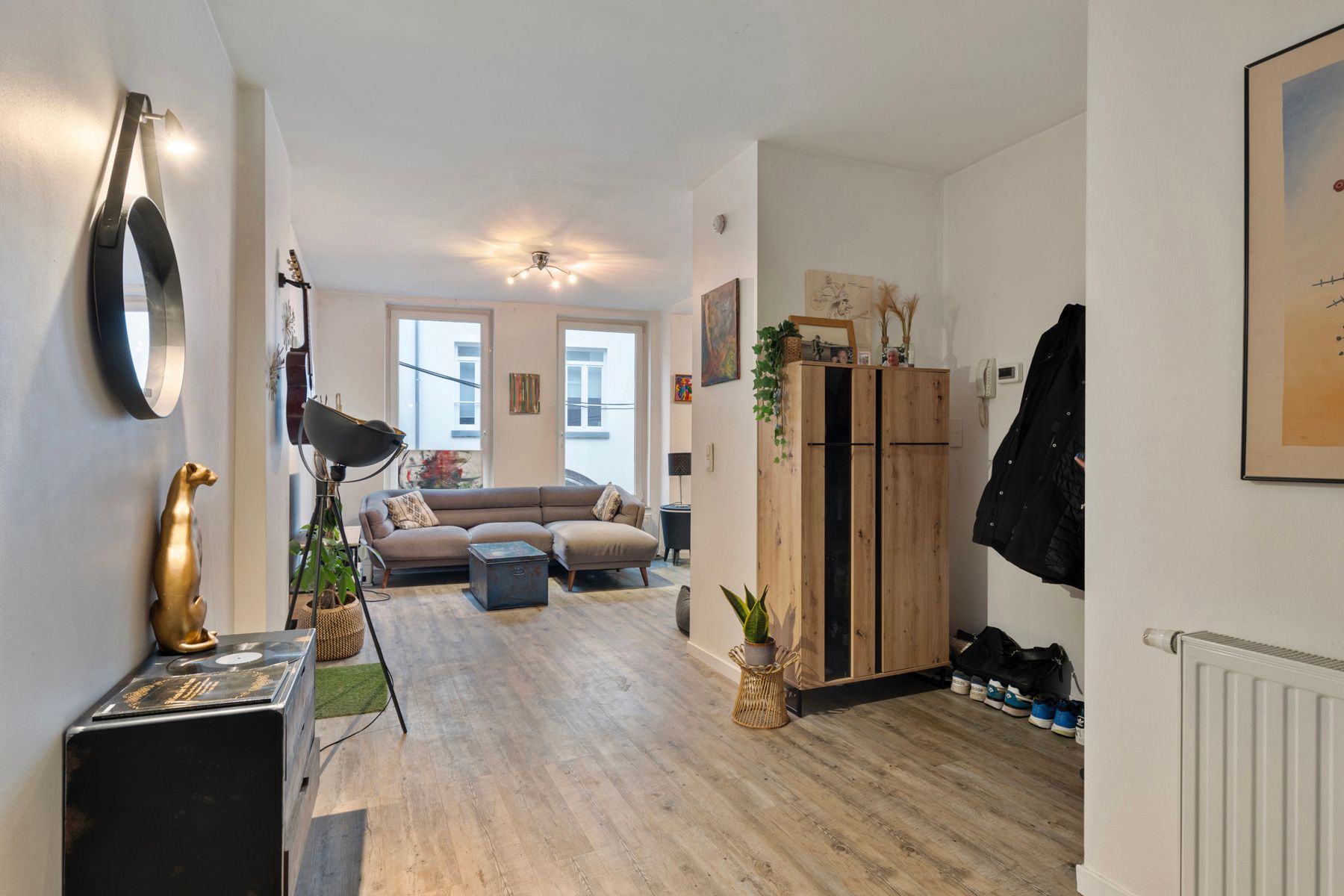Gezellig gerenoveerd appartement in het centrum van Halle   foto 2