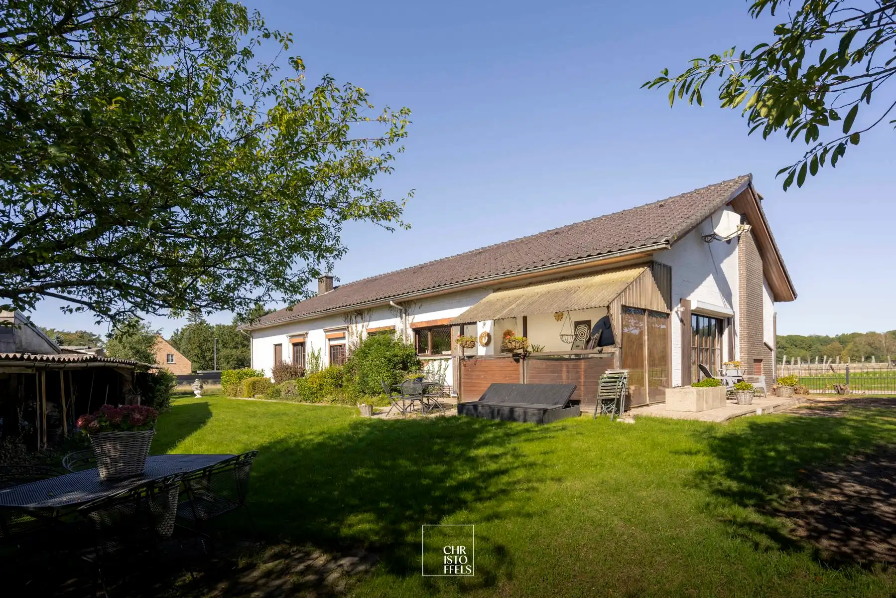 Ruim perceel (1.257 m²) met (ver)bouwpotentieel in het groene Zutendaal! foto 11