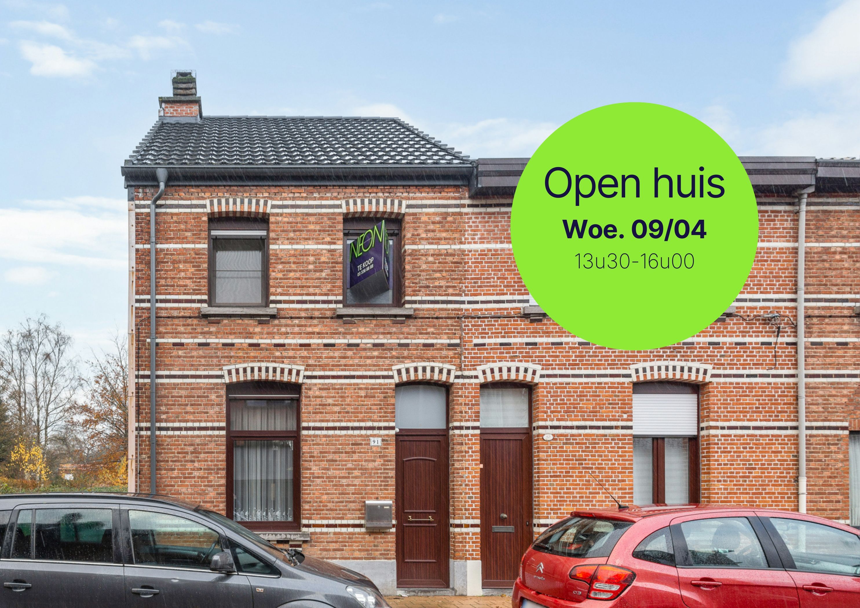 Halfopen woning met grote garage vlakbij centrum Kapellen ! foto 23