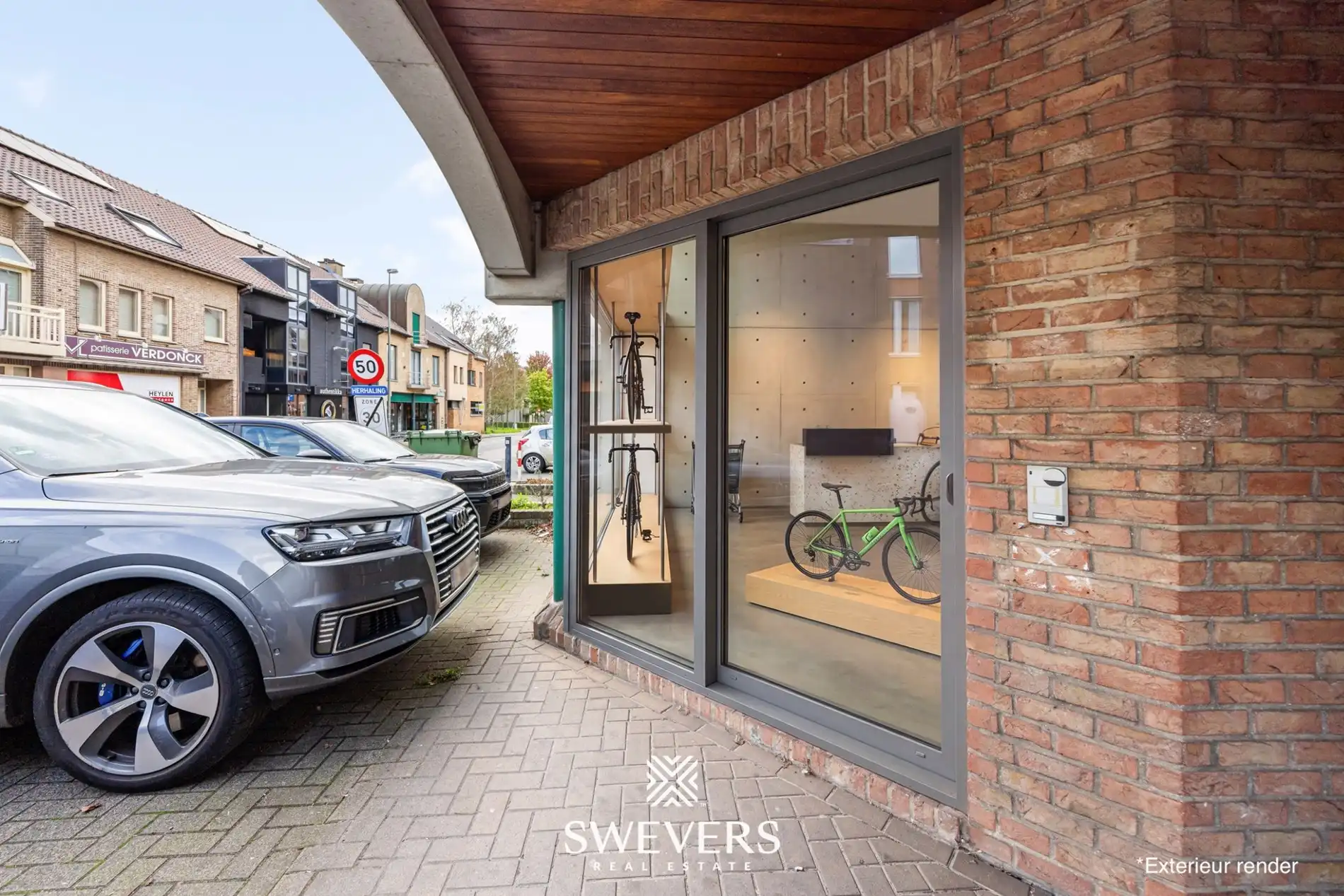 Commerciële gelijkvloerse ruimte met flexibele bovenverdieping voor kantoor of opslag foto 27