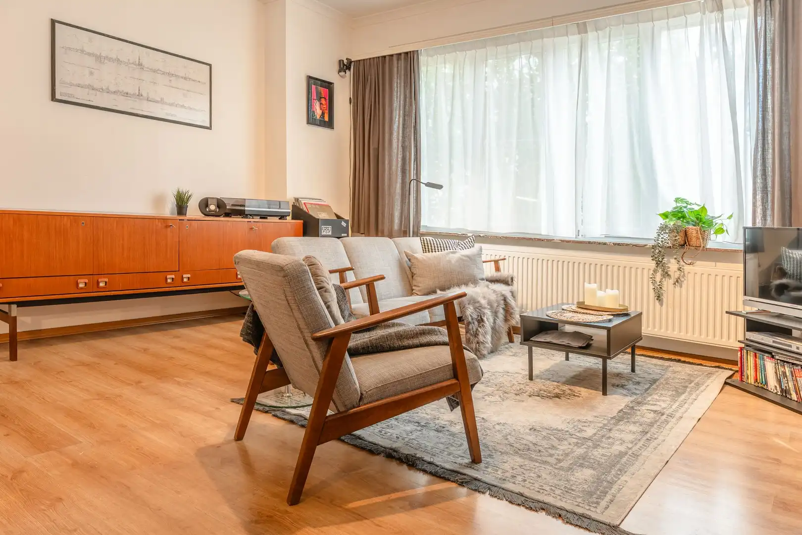 Centraal gelegen 1-slaapkamerappartement met lage kosten. foto 2