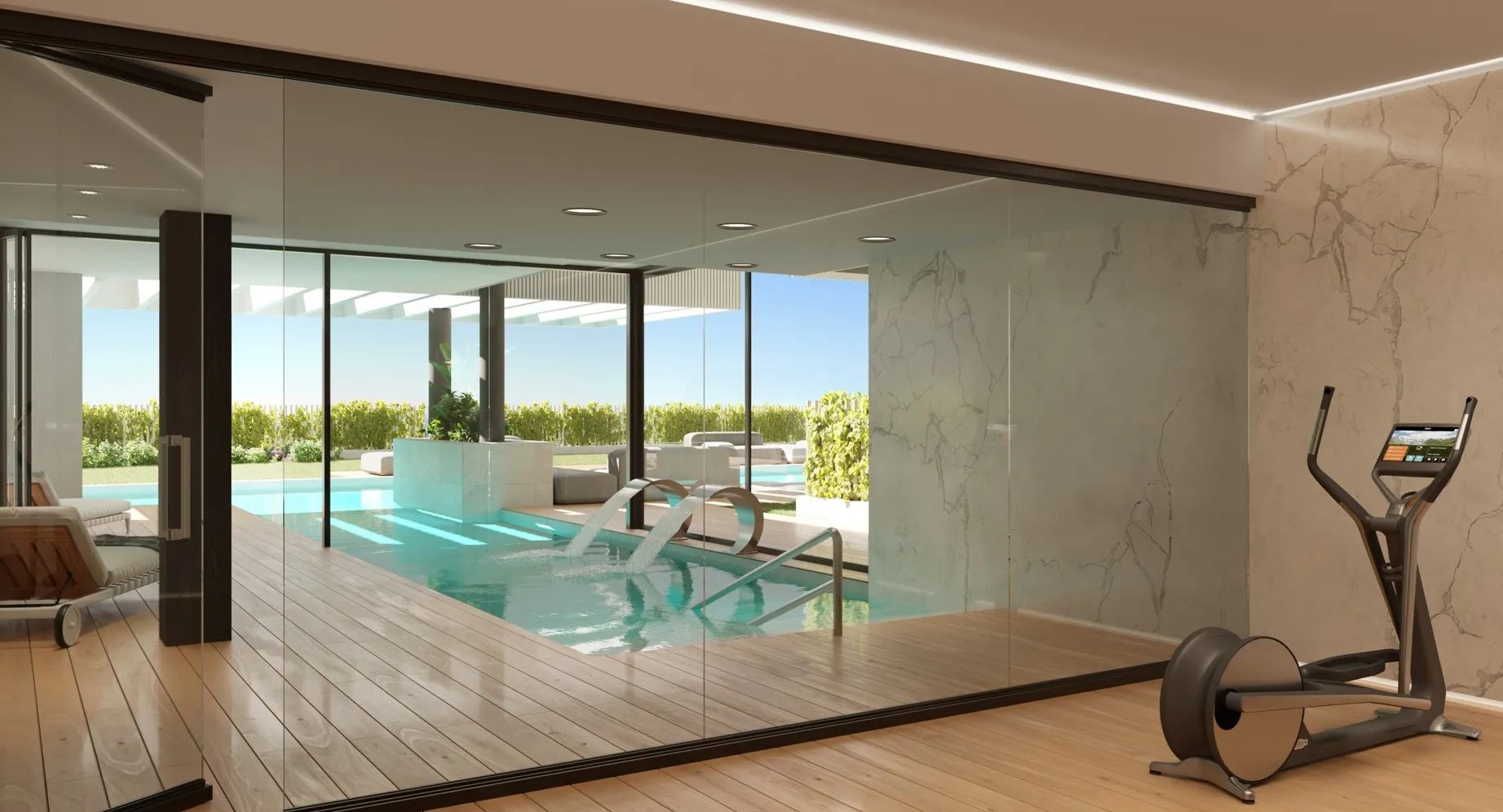 Innovatief project: moderne appartementen met panoramische uitzichten in Mijas foto 7