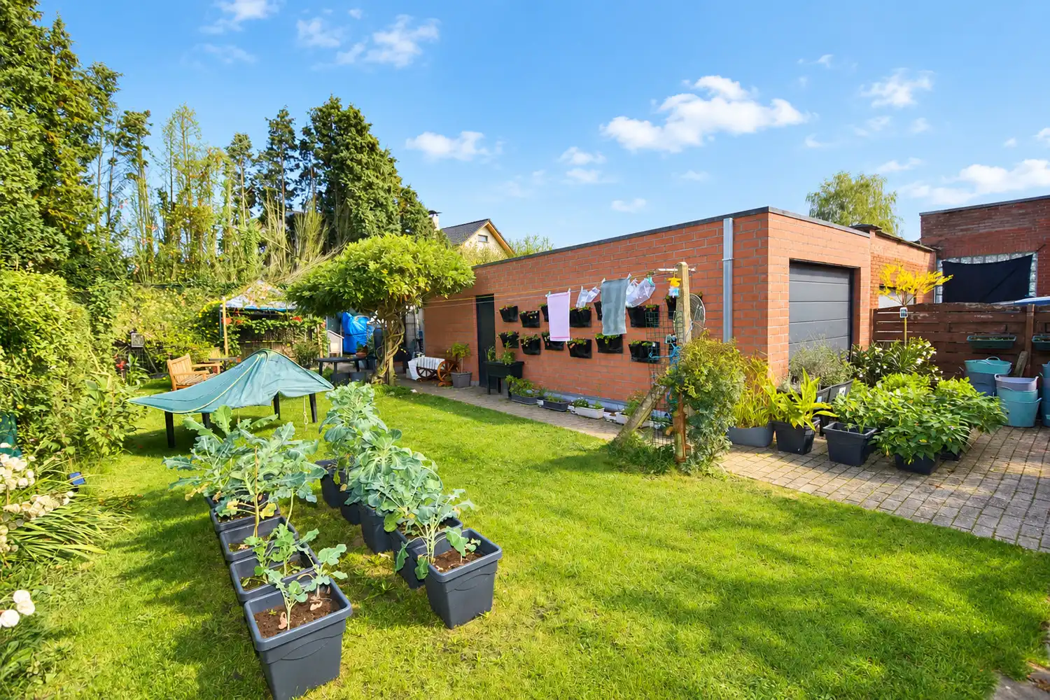 TE MODERNISEREN H.O.B. MET TUIN EN GARAGE! foto 2