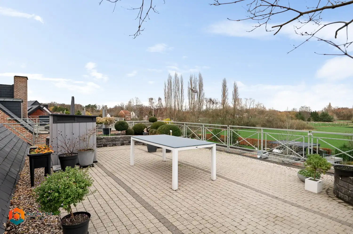 Dakappartement met prachtig, ruim terras foto 19