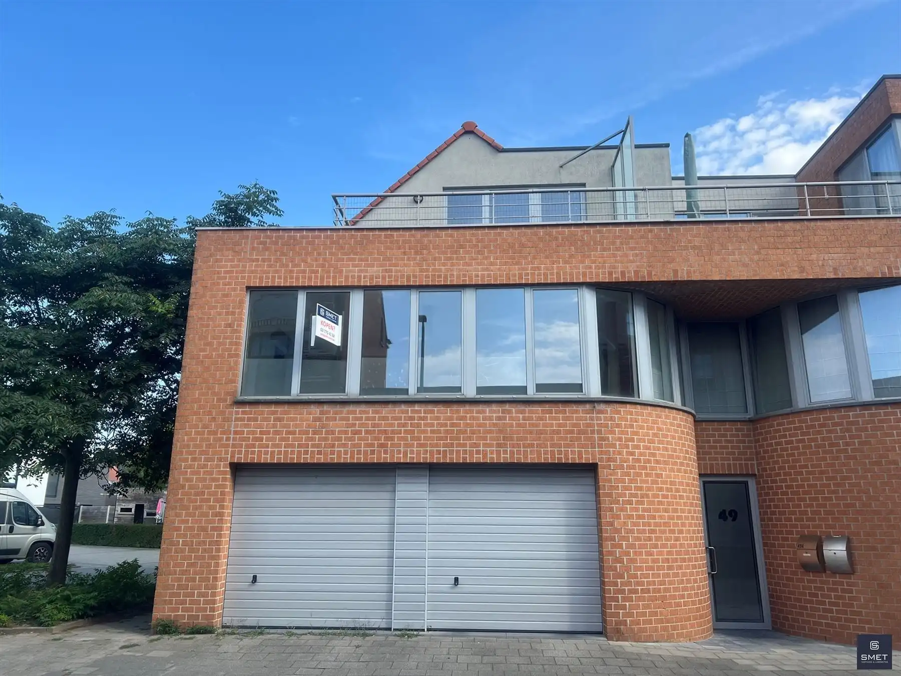 GROOT DUPLEX APPT MET 3 SLPK, GAR. EN SCHELDEZICHT foto 23