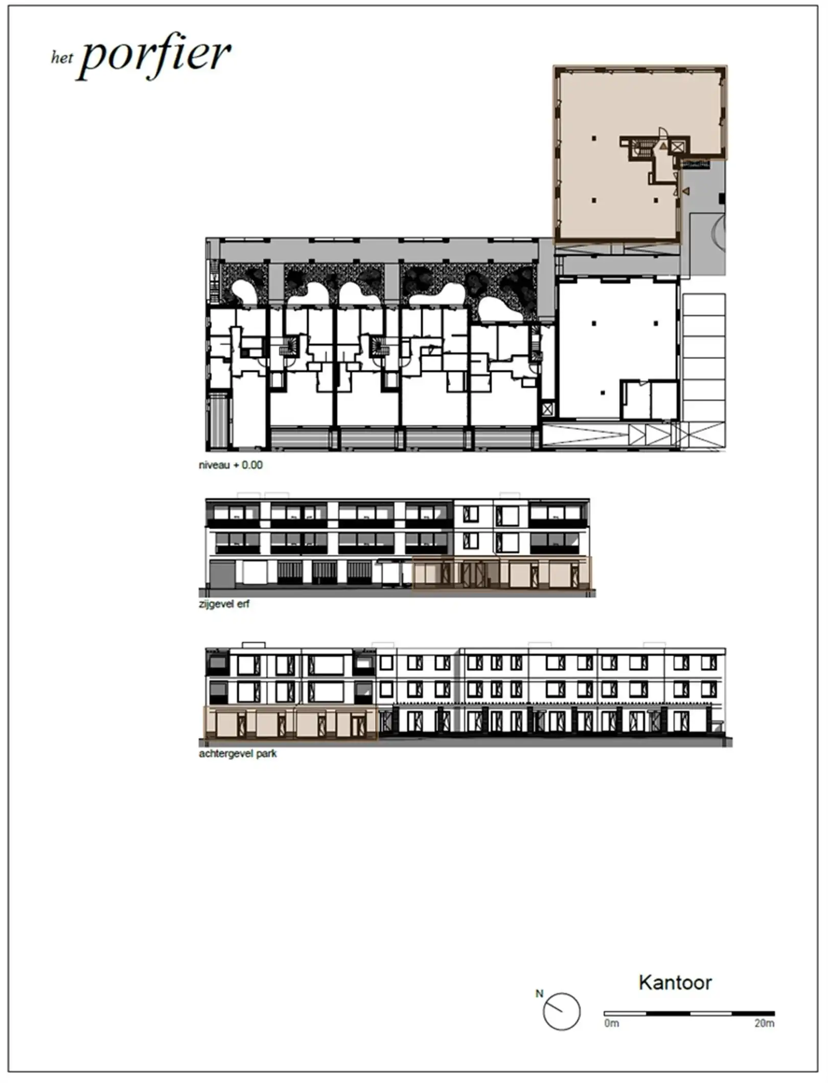 Nieuwbouw gelijkvloers kantoor in project Het Porfier te Sint-Amandsberg foto 17