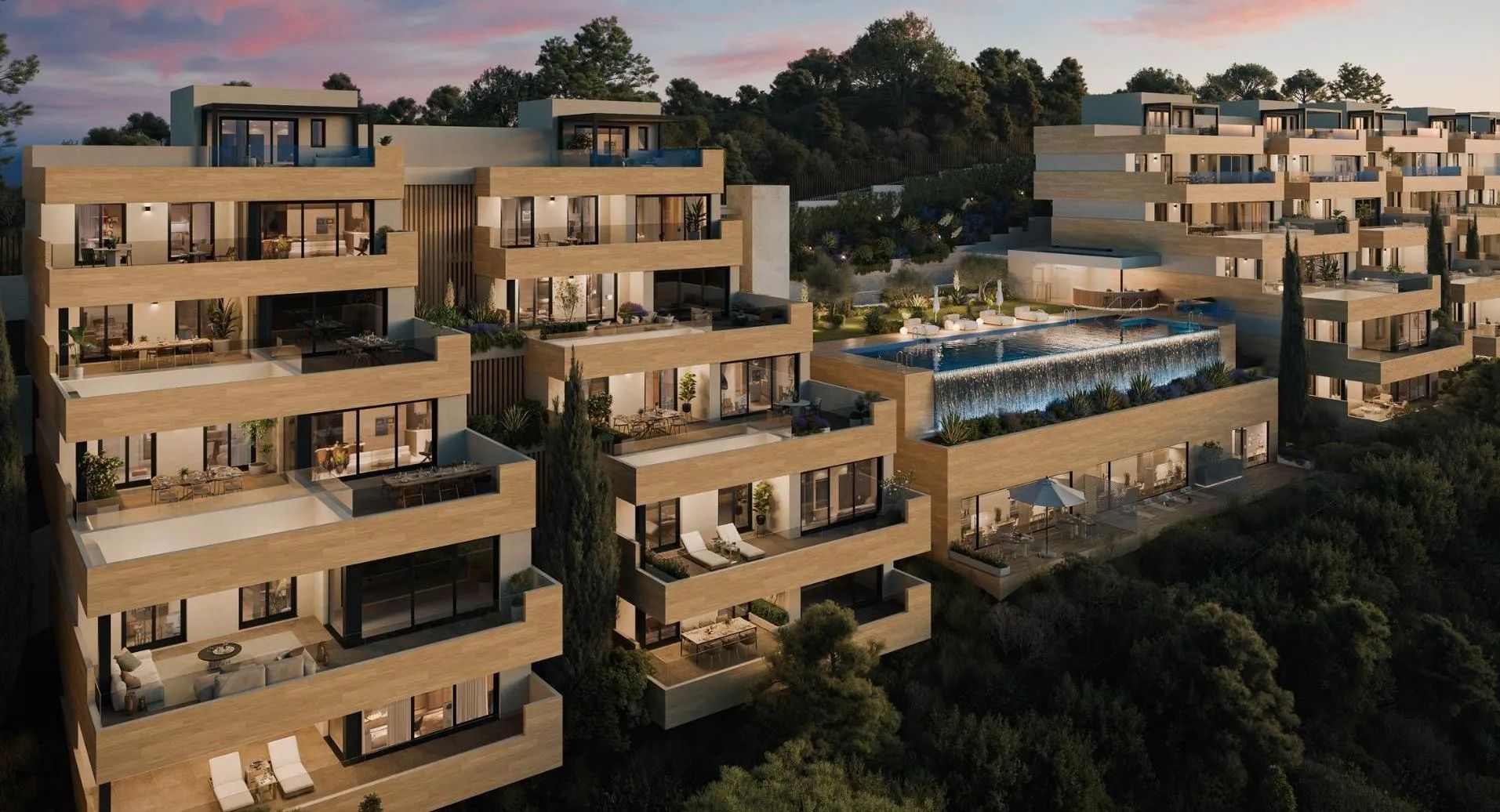 Prachtig woonproject in Mijas met adembenemend zee- en bergzicht, hoogwaardige appartementen te koop foto 20