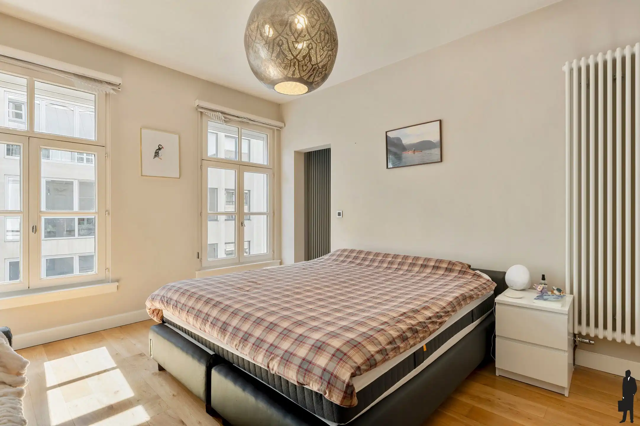 Hoekappartement met zicht op Leopoldplaats foto 9
