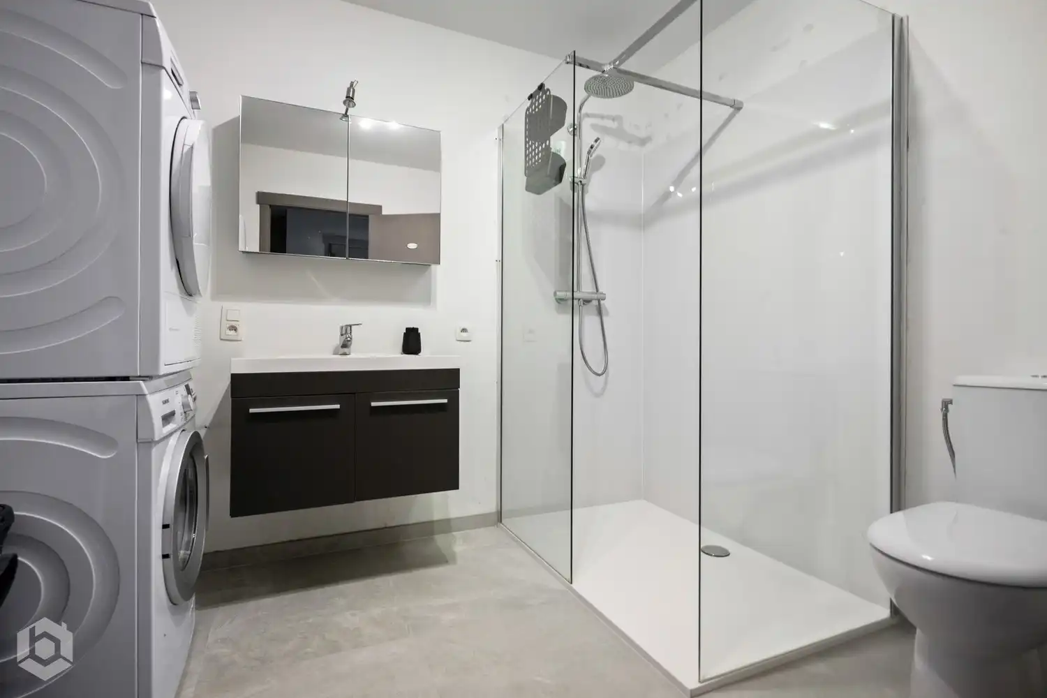 Energie-zuinig 2-slaapkamer appartement met garage te Putte foto 16