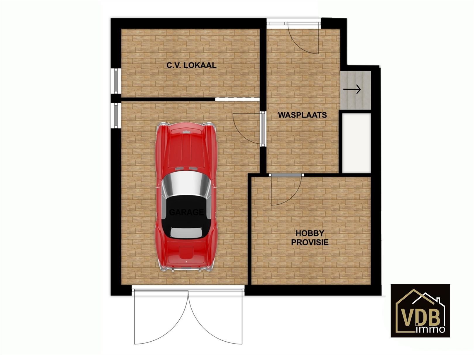 WONING MET 3 SLAAPKAMERS - GARAGE EN LEUKE TUIN foto 40
