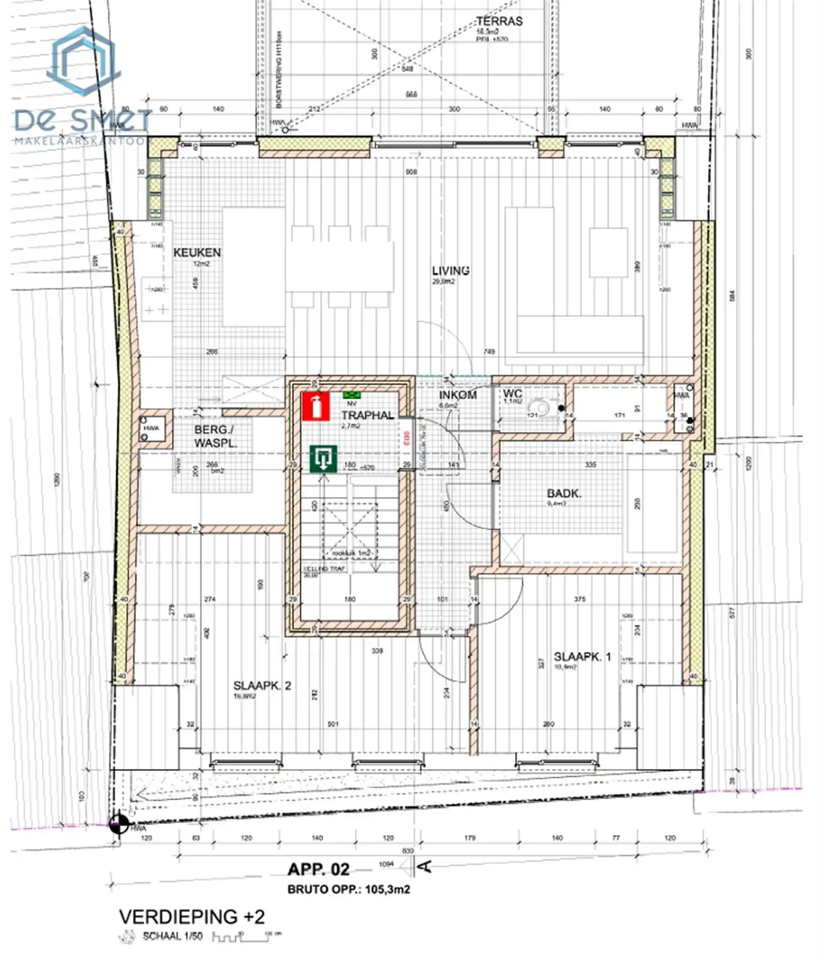 PROJECTGROND VOOR 2 APPARTEMENTEN foto 5