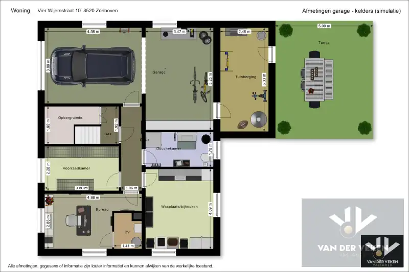 Ruime en energiezuinige gezinswoning in rustige omgeving grenzend aan natuurgebied De Platwijers! foto 21