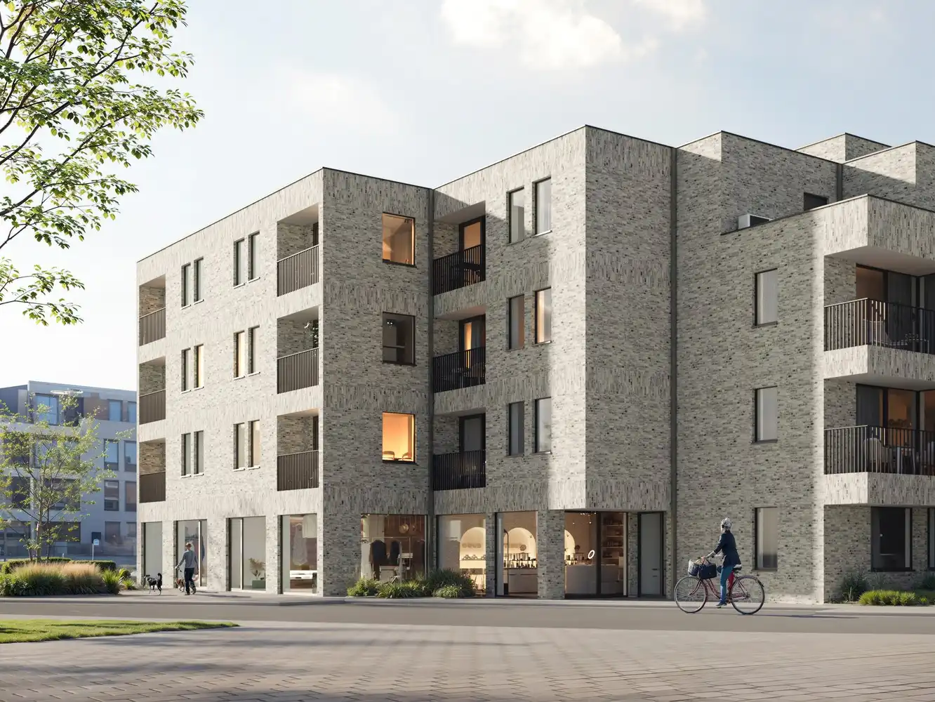Modern nieuwbouwappartement met 2 slaapkamers en overdekt terras foto 4