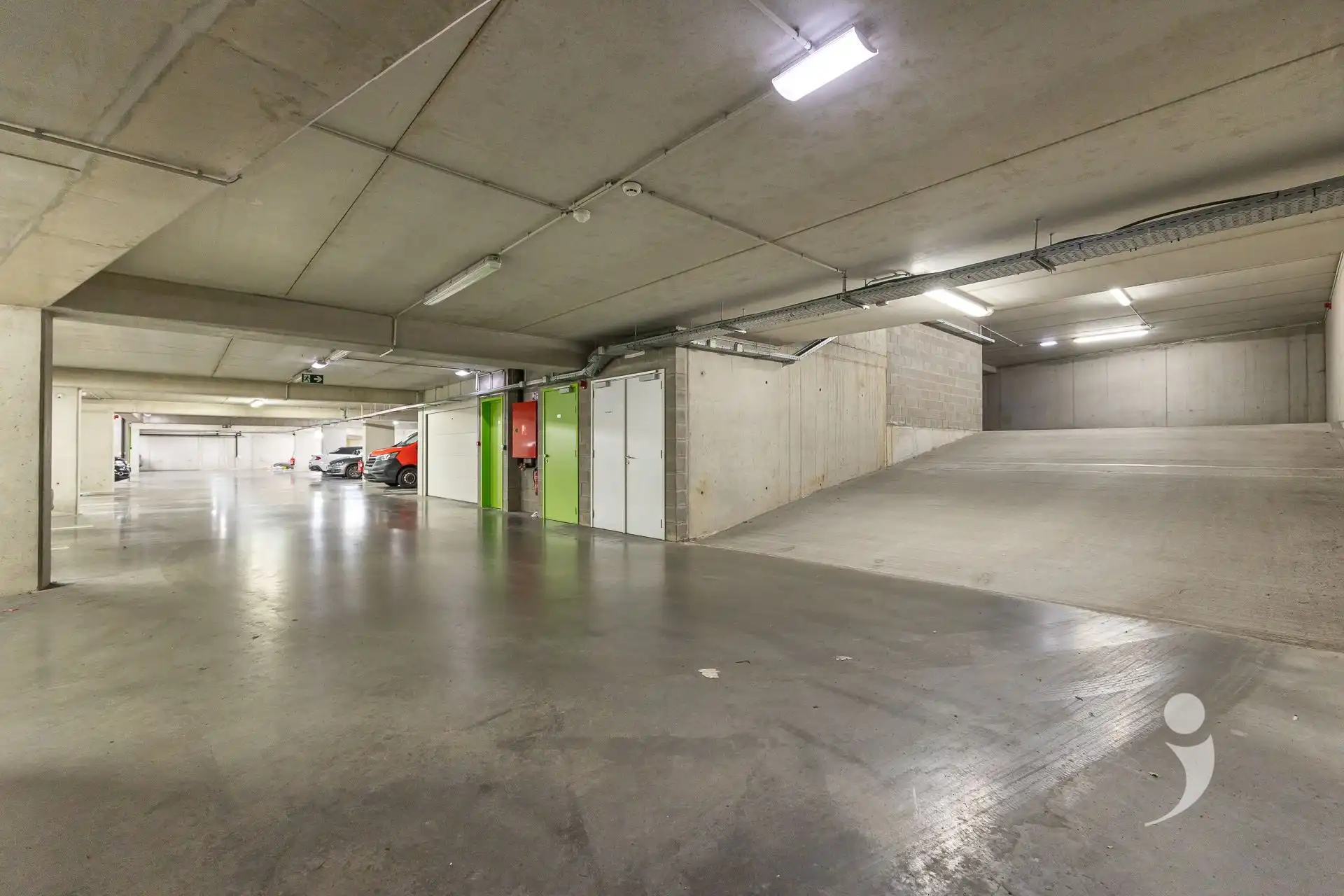 Ondergrondse staanplaats(en) in Residentie Woods Leuven foto 2