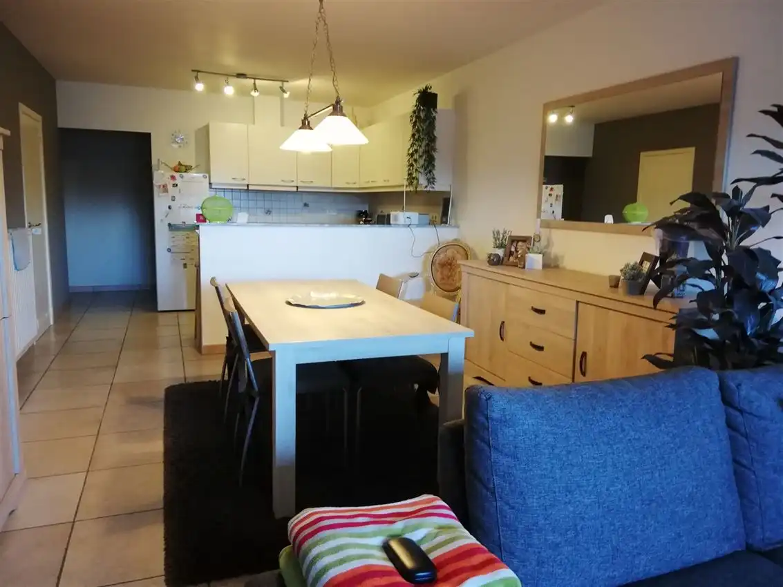 Verzorgd gelijkvloers app. met 2 slpk., terras en garage foto 4