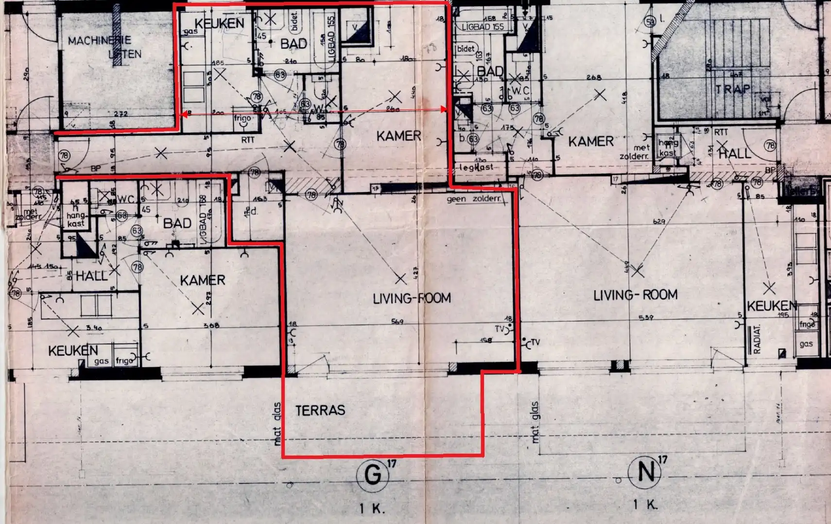 Dakappartement met 1 slaapkamer en terras foto 21