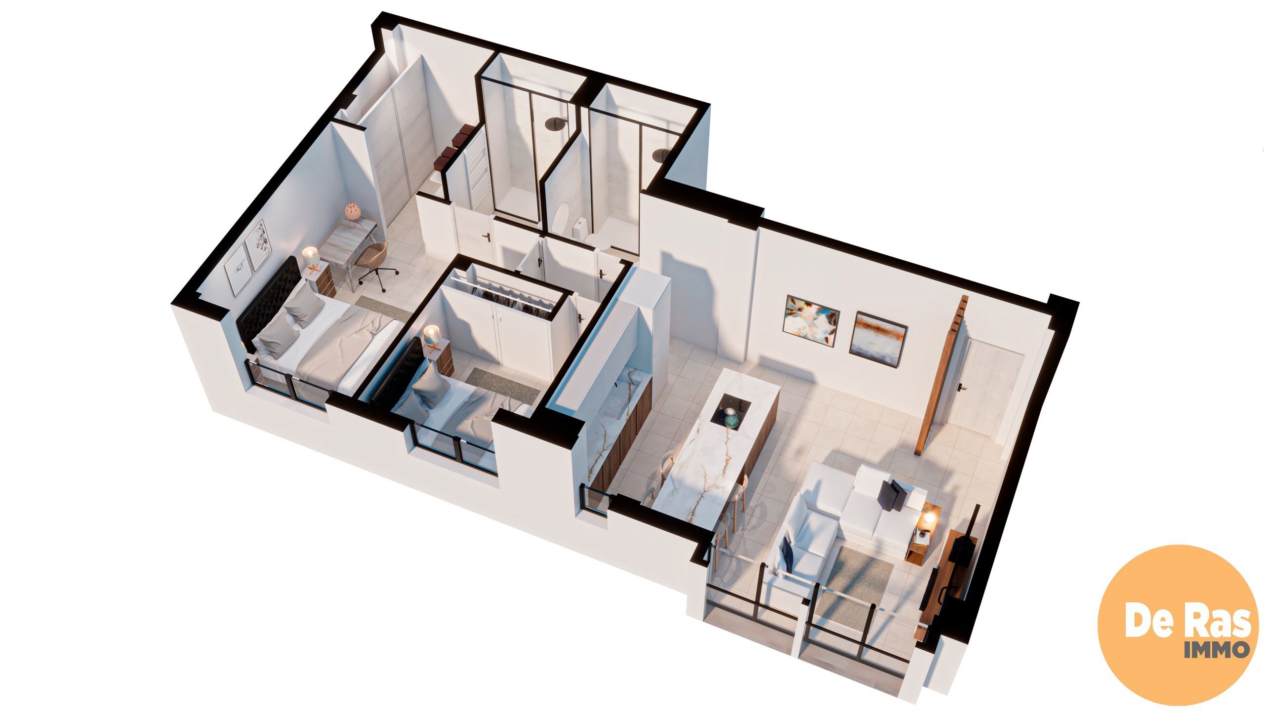 COSTA CALIDA-  Appartementen 2de lijn 200m strand & zeezicht foto 4