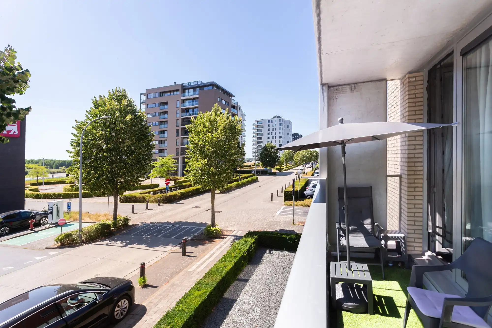 Goed gelegen appartement met terras, autostaanplaats en Scheldezicht foto 10
