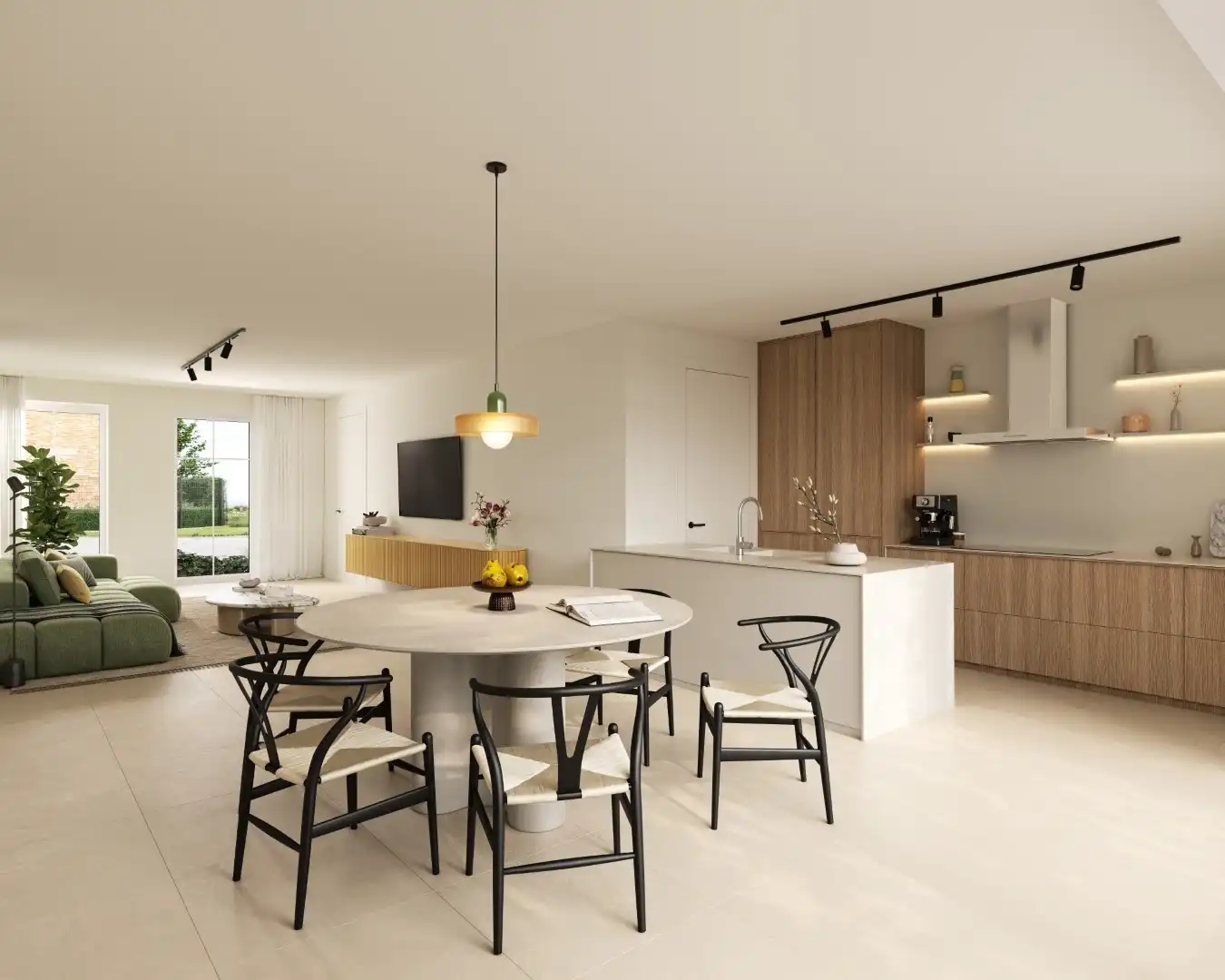 Ruime energiezuinige halfopen bebouwing met 4 slpk’s foto 2