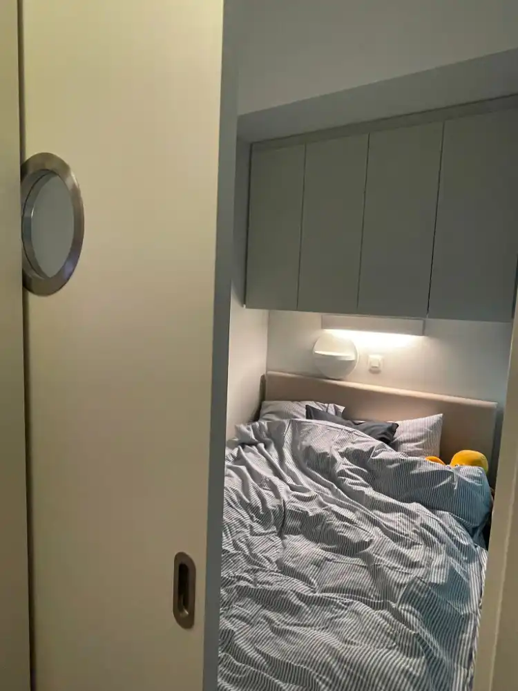 Lichtrijk appartement met zijdelings zicht op de haven in hartje Oostende foto 18