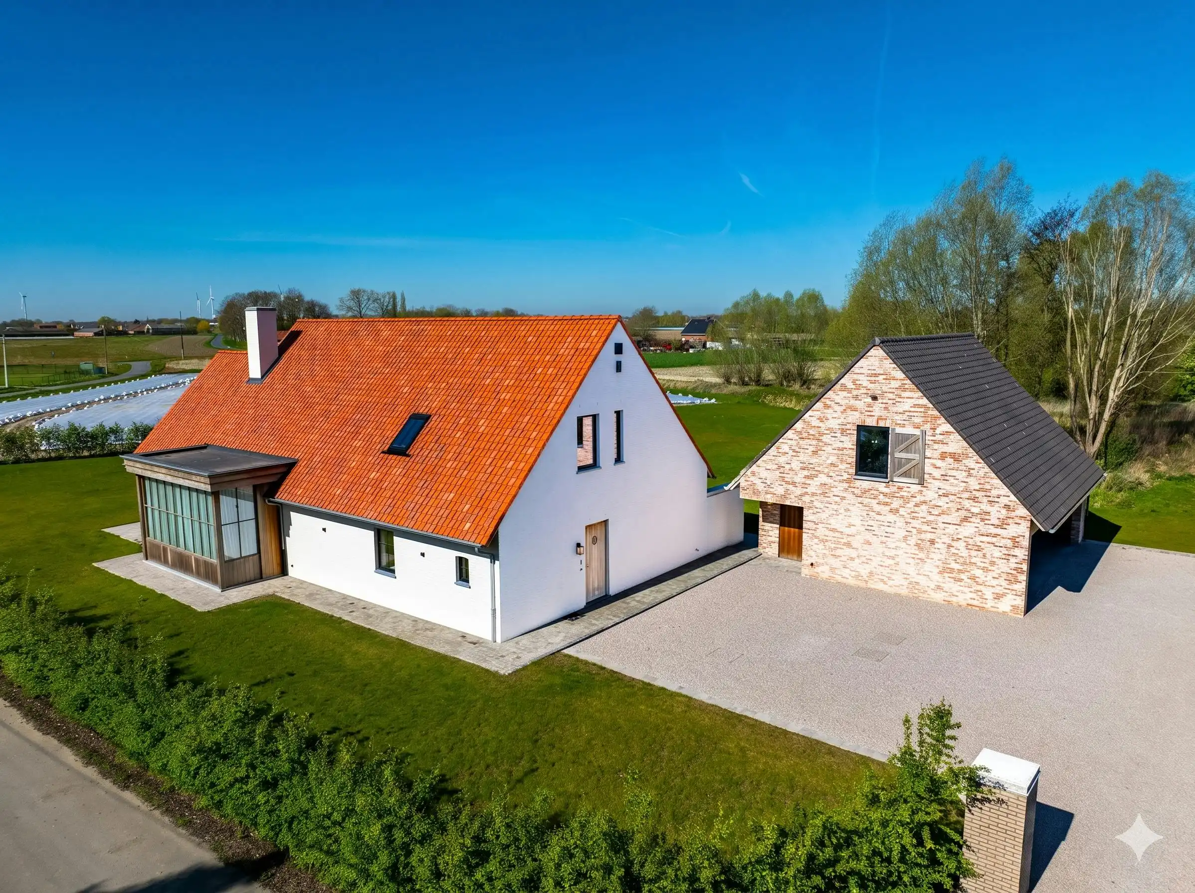 Exclusieve nieuwbouwvilla met bijgebouw in landelijke rust Ardooie foto 3