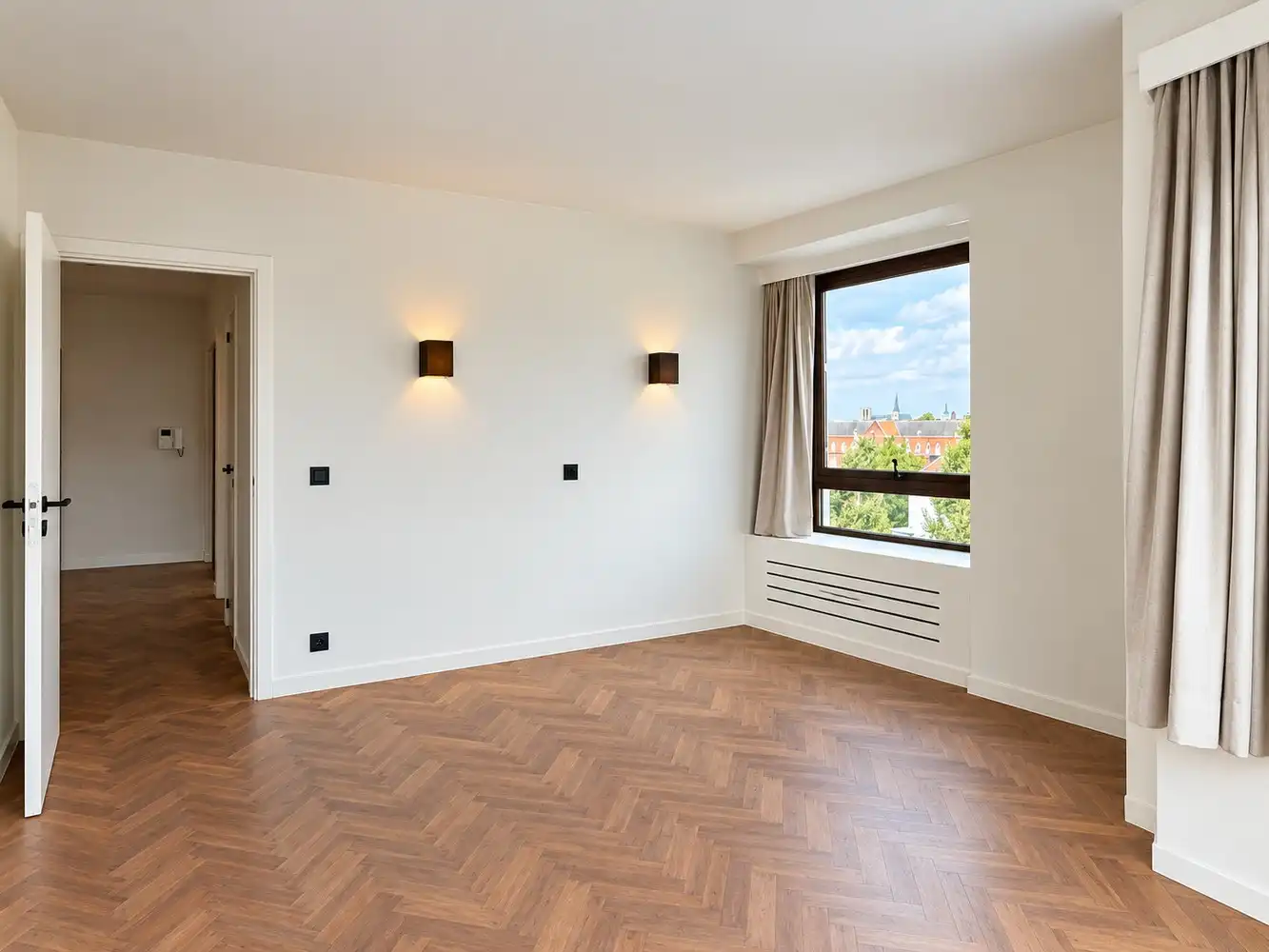 Hoogwaardig gerenoveerd en bijzonder elegant appartement met terras langs de Leie en panoramisch zicht over de stad Gent foto 16