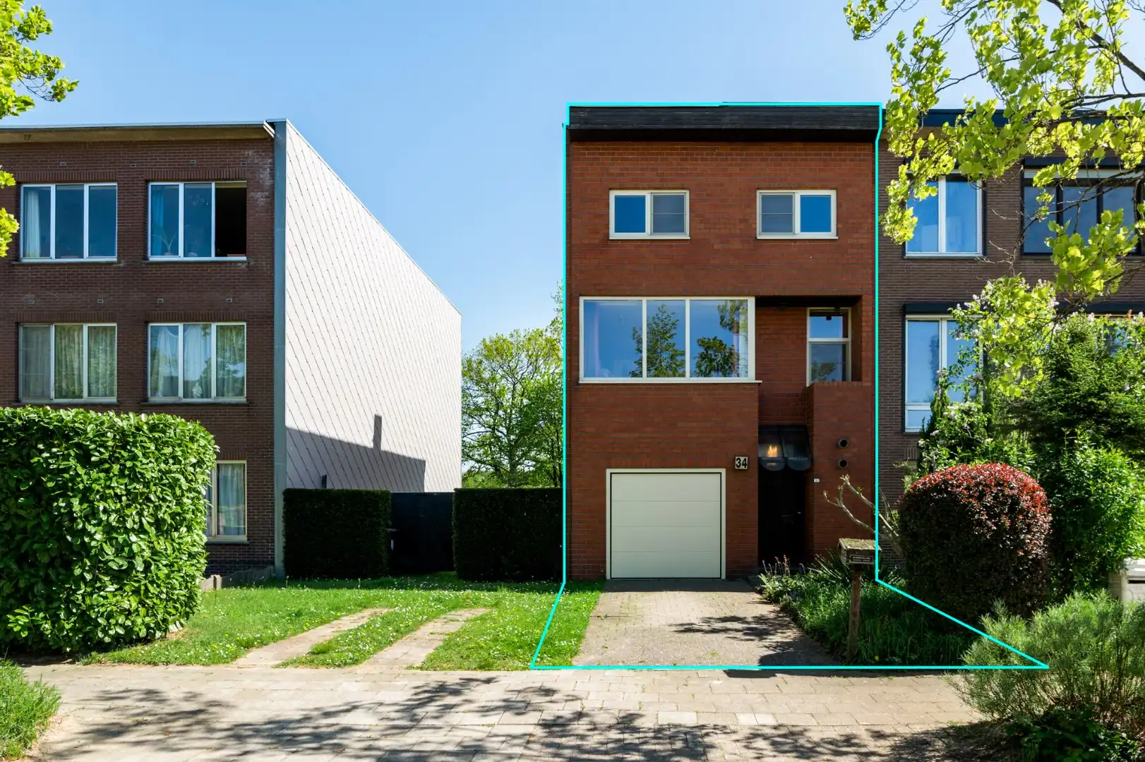 Splitlevel woning met tuin en zicht op natuurgebied! foto 3