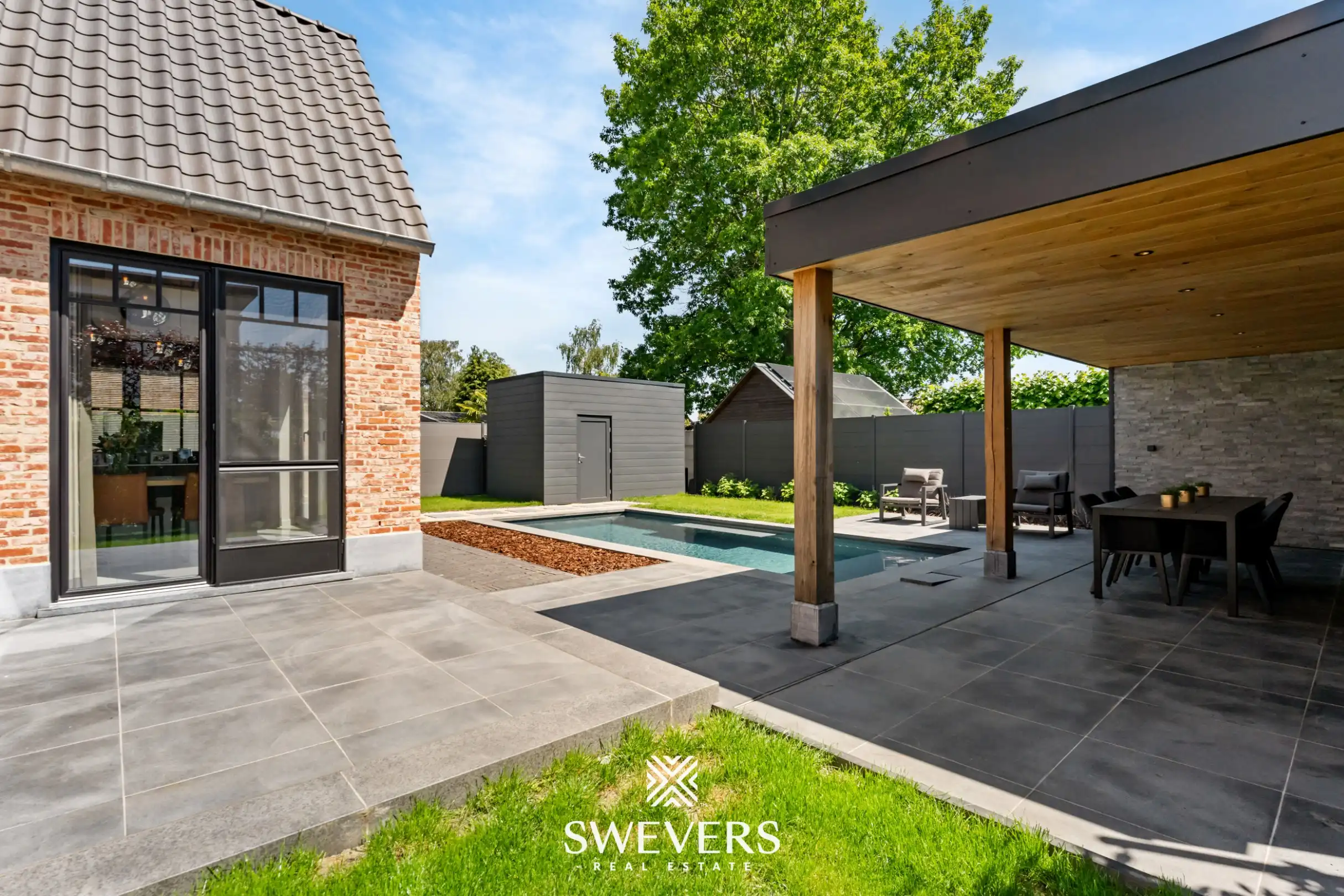 Hoogwaardige recente villa (223m²) met EPC-label A, zwembad en poolhouse in Diepenbeek foto 43