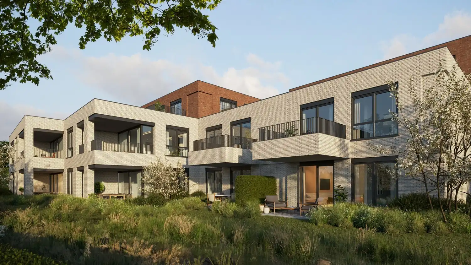 Gelijkvloers app. met 2 slpkrs in uniek nieuwbouwproject foto 6