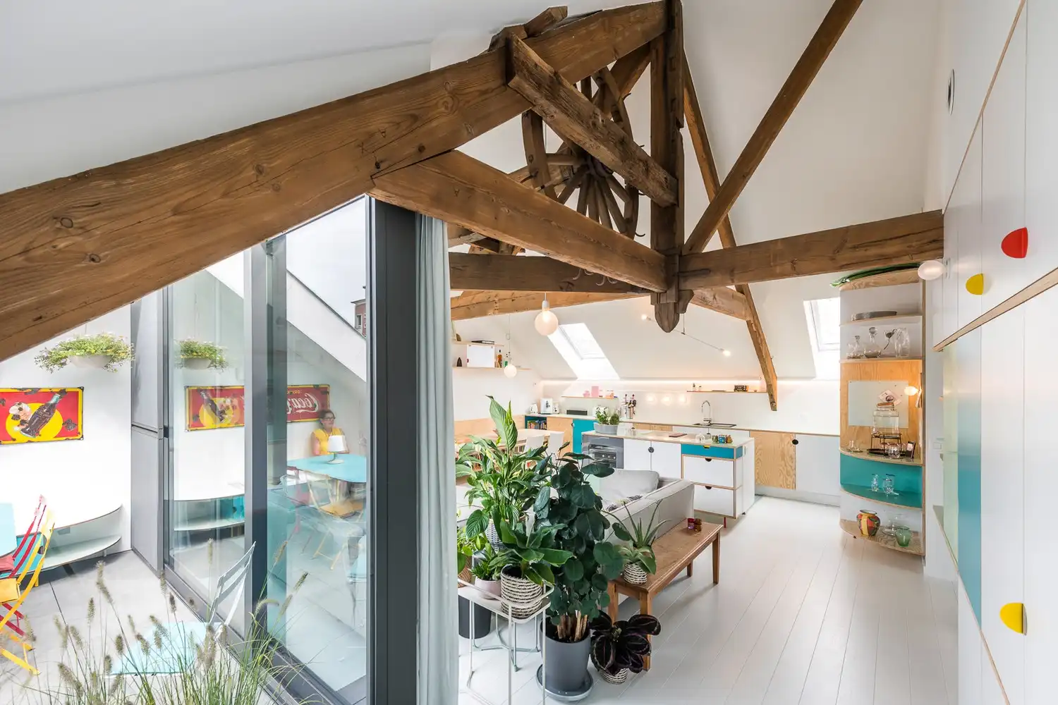 PENTHOUSE in historisch pand "de Blauwen OIJVAERT" (Hertogensite) foto 5