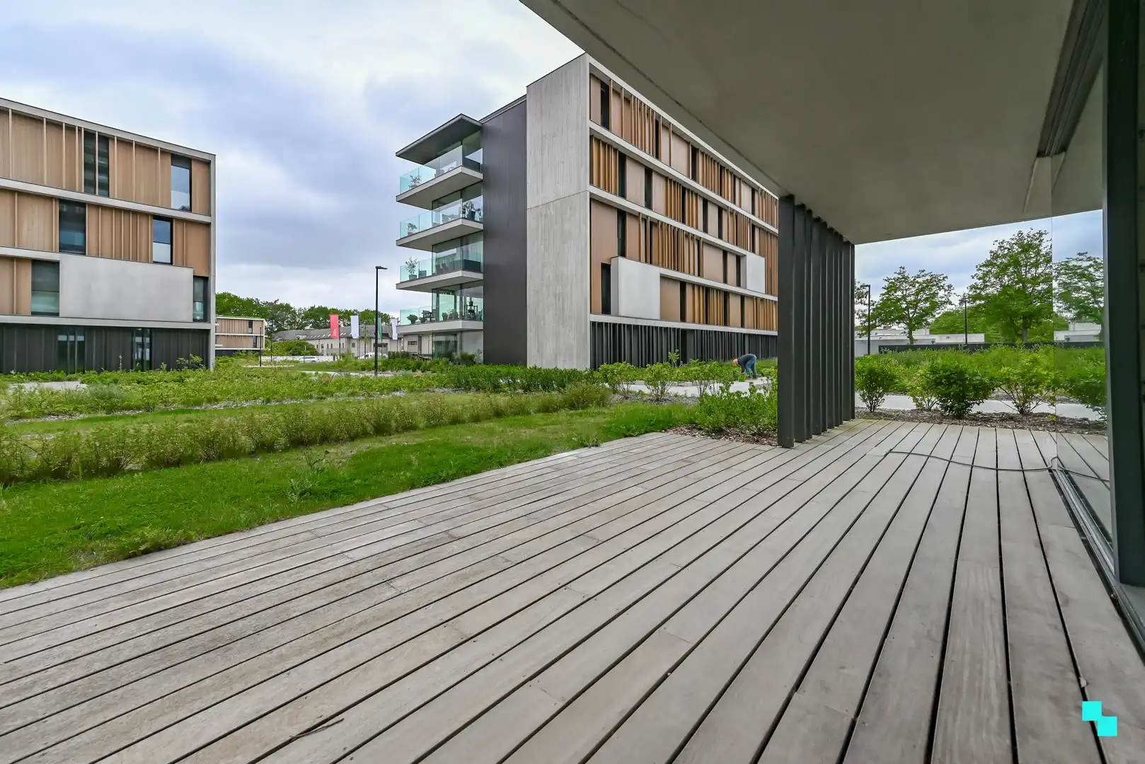 Gelijkvloers hoekappartement met riant terras nabij kasteel Blauwhuis foto 9