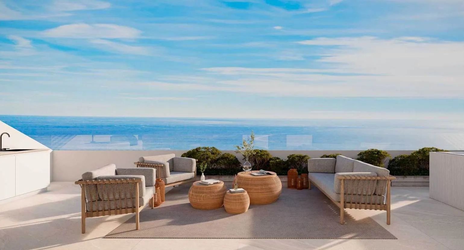Exclusief wonen in El Higuerón: luxe appartementen en penthouses met privéjacuzzi's en panoramisch zeezicht foto 24