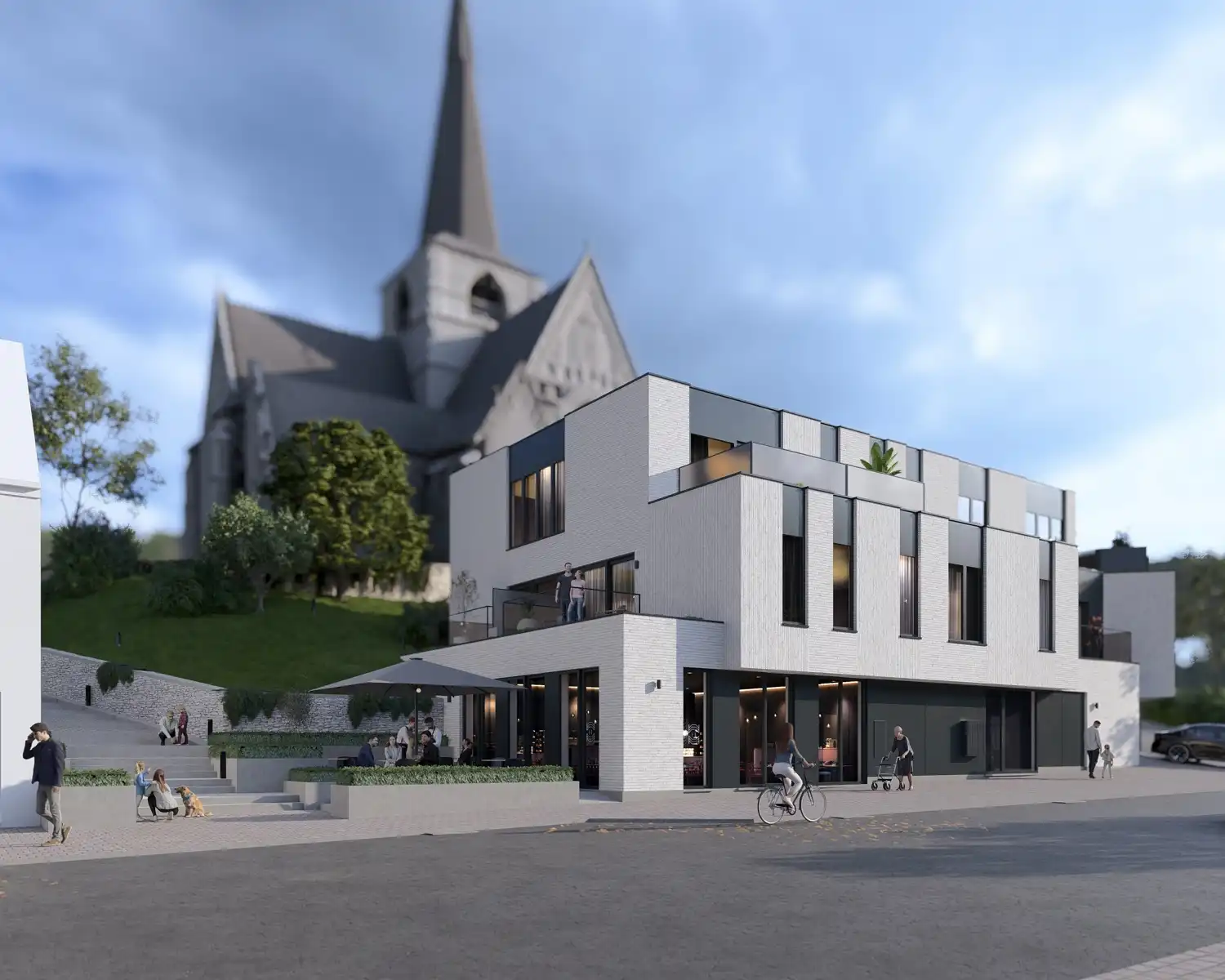 Commerciële ruimte te koop Gemeenteplein 23/001 - 3040 Huldenberg