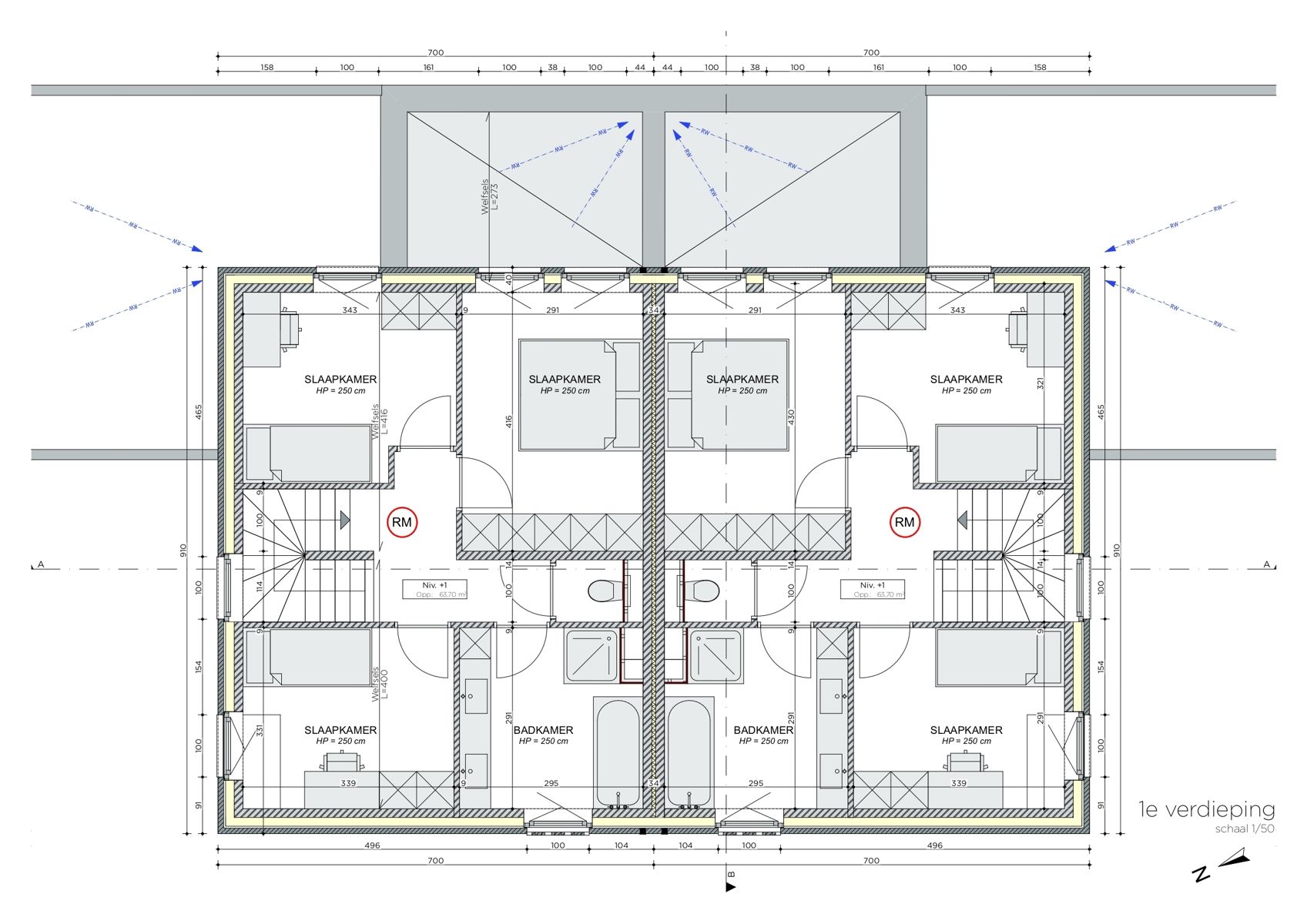 Nieuwbouw HOB met 3 slpk, mooie tuin, carport foto 8