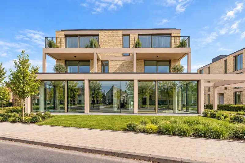 Commerciële ruimte van 186 m² met terras en uitzonderlijke visibiliteit foto {{pictureIndex}}