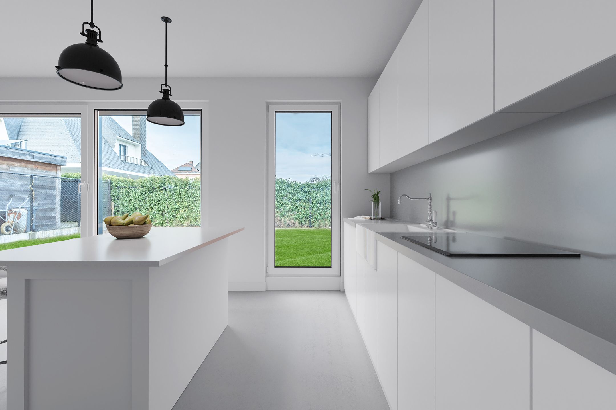 Knappe en ruime (245 m²) casco woning op gunstige ligging foto 7