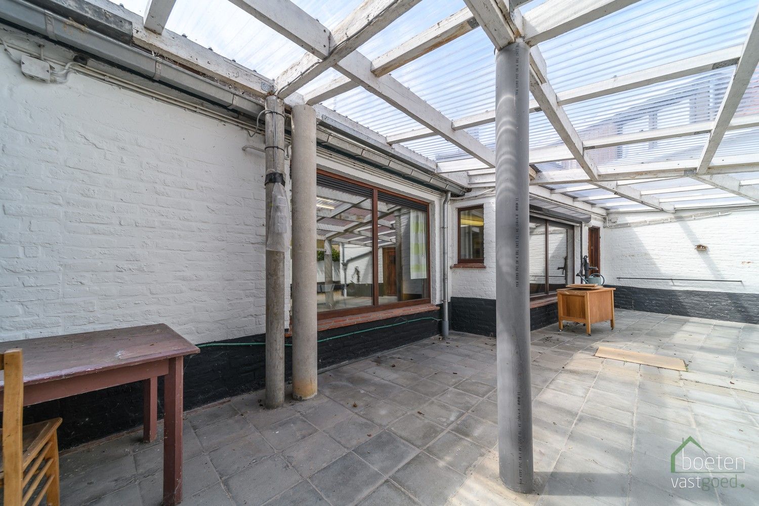 ALVERINGEM: Leuk maar wel op te smukken huisje met heel wat potentieel, 3 slpks waarvan 1 beneden en zonneterras op 179m² grondopp. foto 17