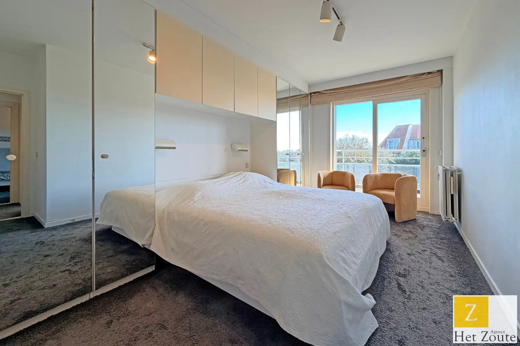 Appartement met frontaal zeezicht - Wandeldijk Het Zoute foto 14