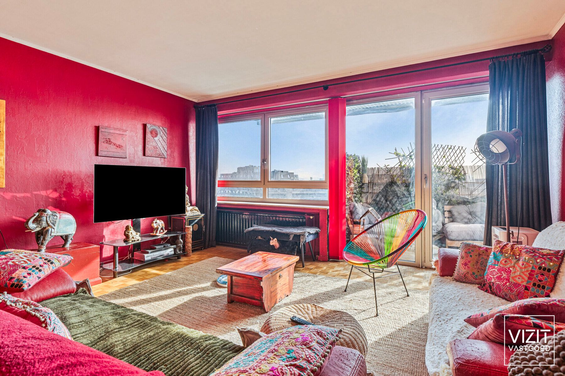 Appartement  met 2 slaapkamers en ruim terras  foto 2