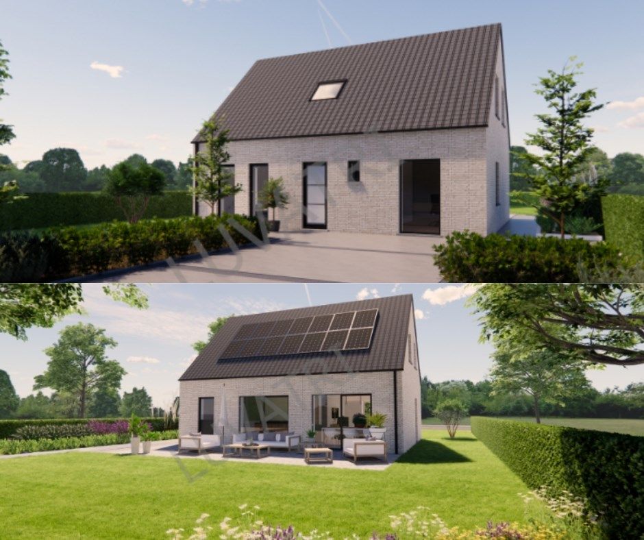 Vrijstaande nieuwbouwwoning op een perceel van 14are  foto {{pictureIndex}}