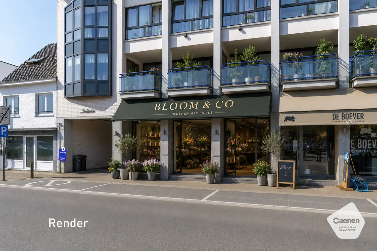 Instapklaar handelspand op toplocatie in het centrum van Veldegem foto 8