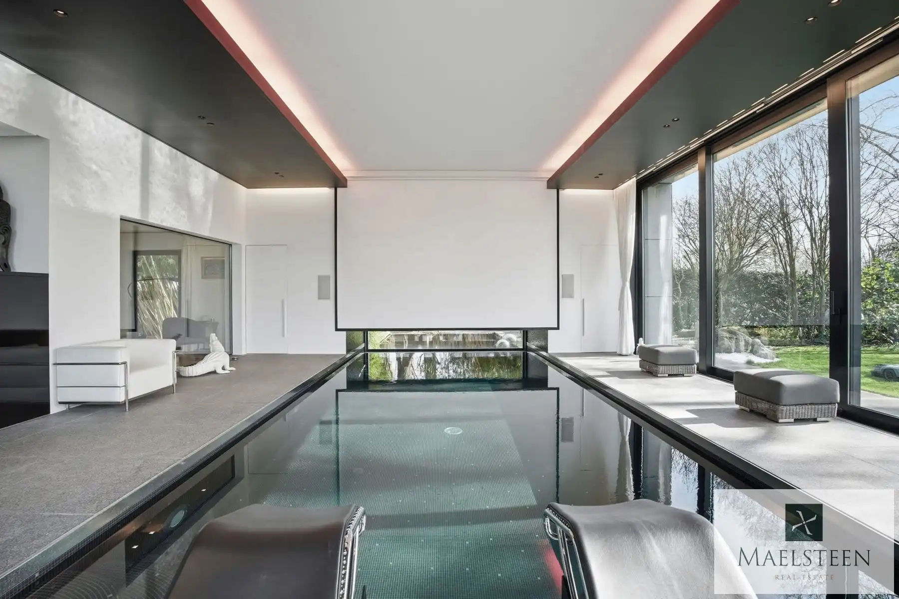 Villa met binnenzwembad op 2.045 m² Sint-Idesbald (Koksijde) foto 25