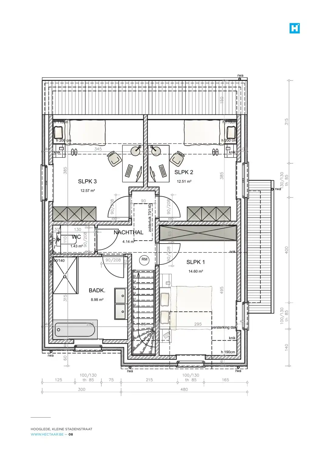 Energiezuinige alleenstaande nieuwbouwwoning met 3 slaapkamers in Hooglede foto 32