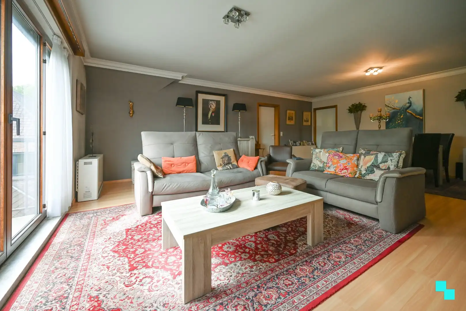 Drieslaapkamer appartement nabij de Grote Markt van Izegem foto 4