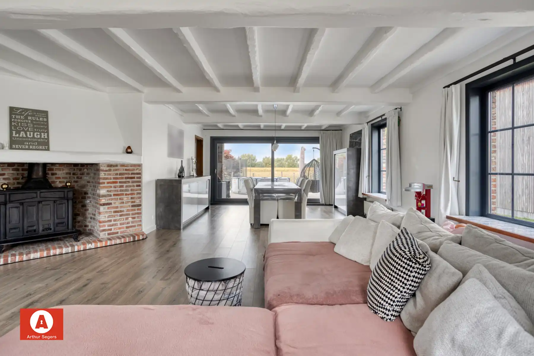 !!! IN OPTIE !!! Instapklare open bebouwing met garage op centrale ligging foto 8