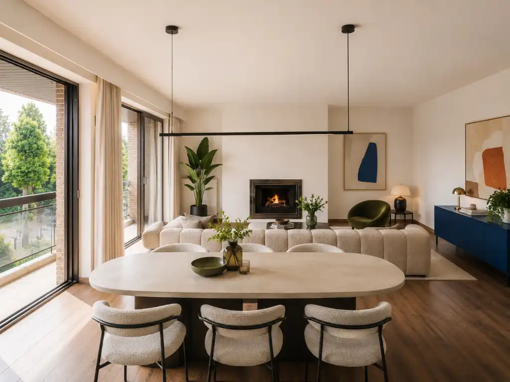 Op te frissen drieslaapkamerappartement met open zicht over het Citadelpark. foto 5