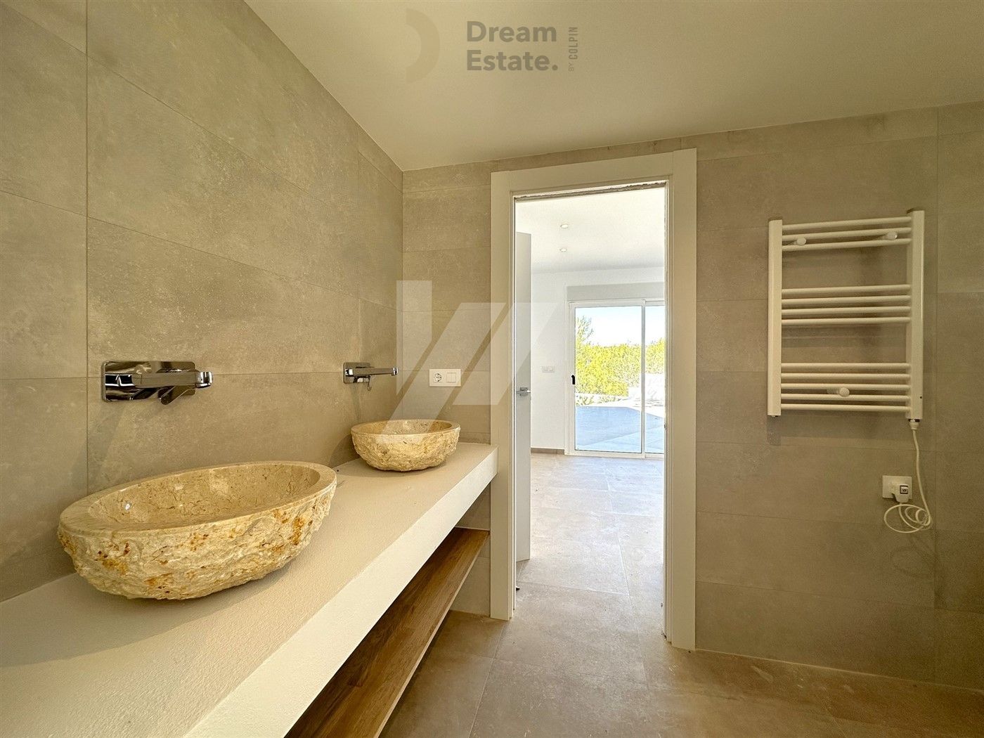 Mediterrane droomvilla in Ibiza-stijl met zeezicht foto 32