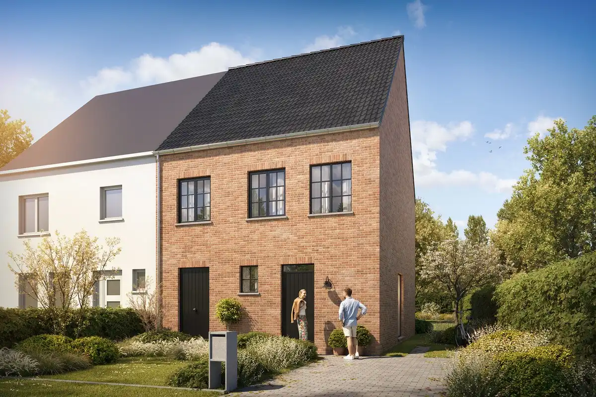 Ruime en energiezuinige nieuwbouwwoning te Elewijt foto {{pictureIndex}}